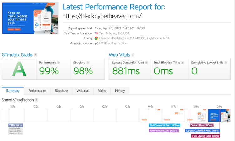 Flywheel performance report - Kinsta alternatives