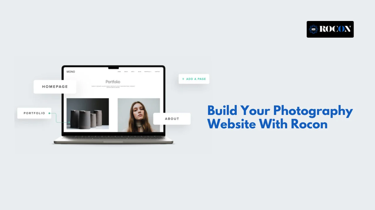 Build Your Photography Website With Rocon