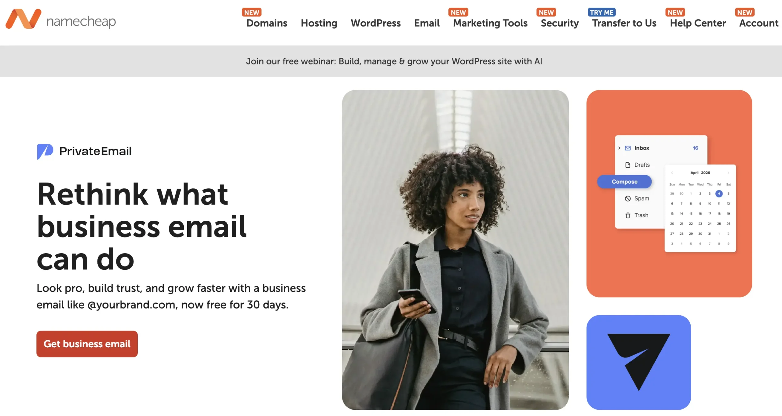 Namecheap Email Hosting