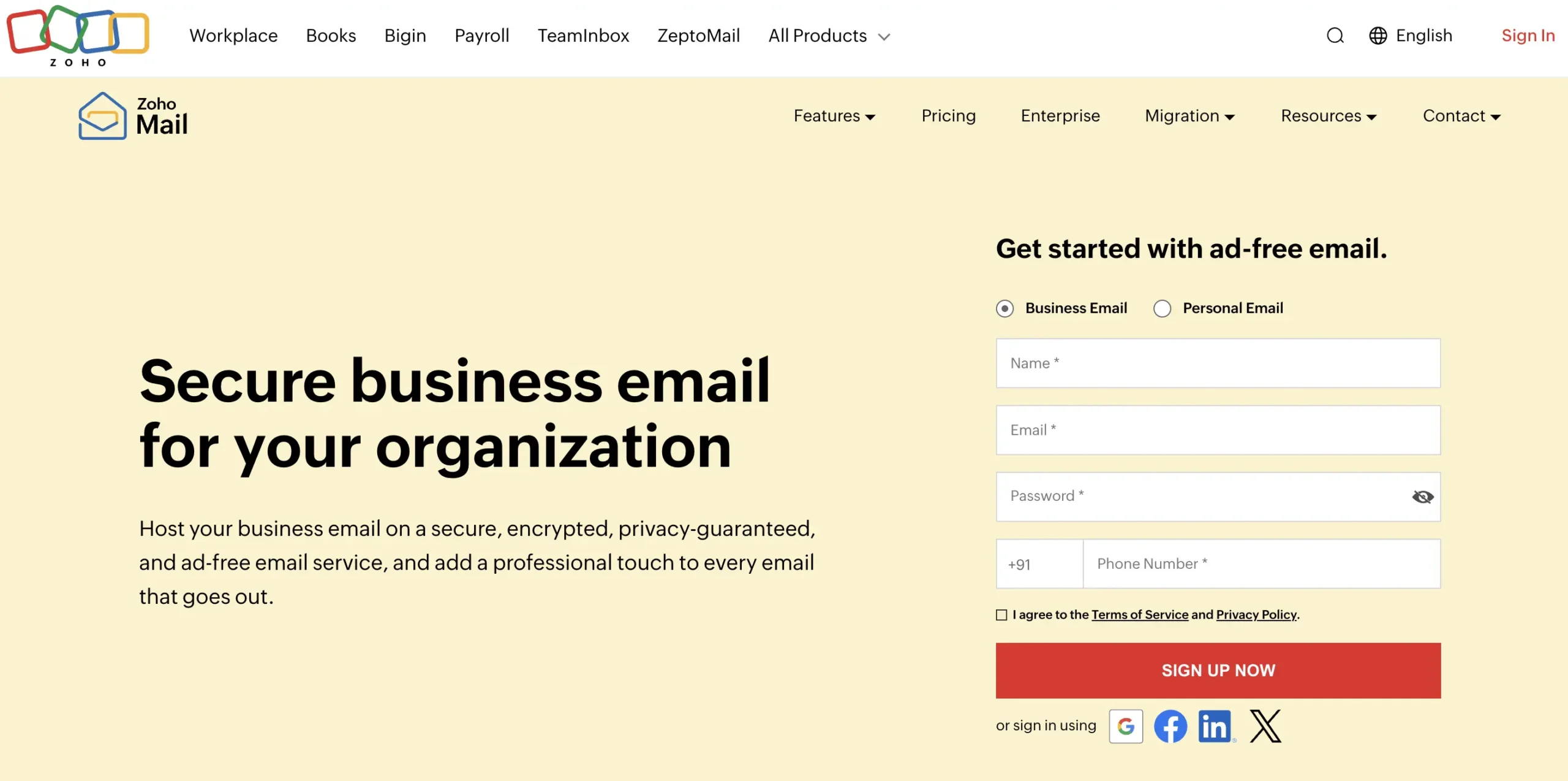 Zoho Mail