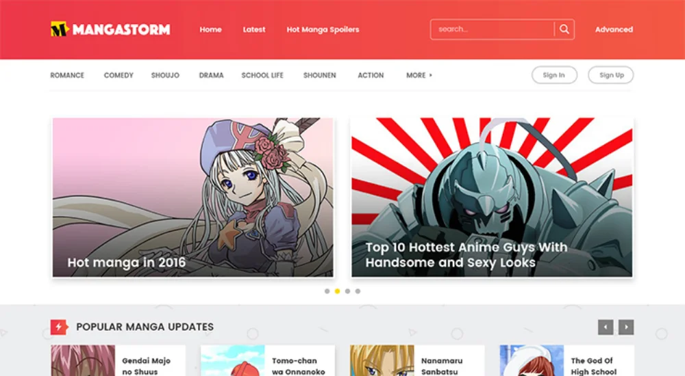 Madara wordpress theme